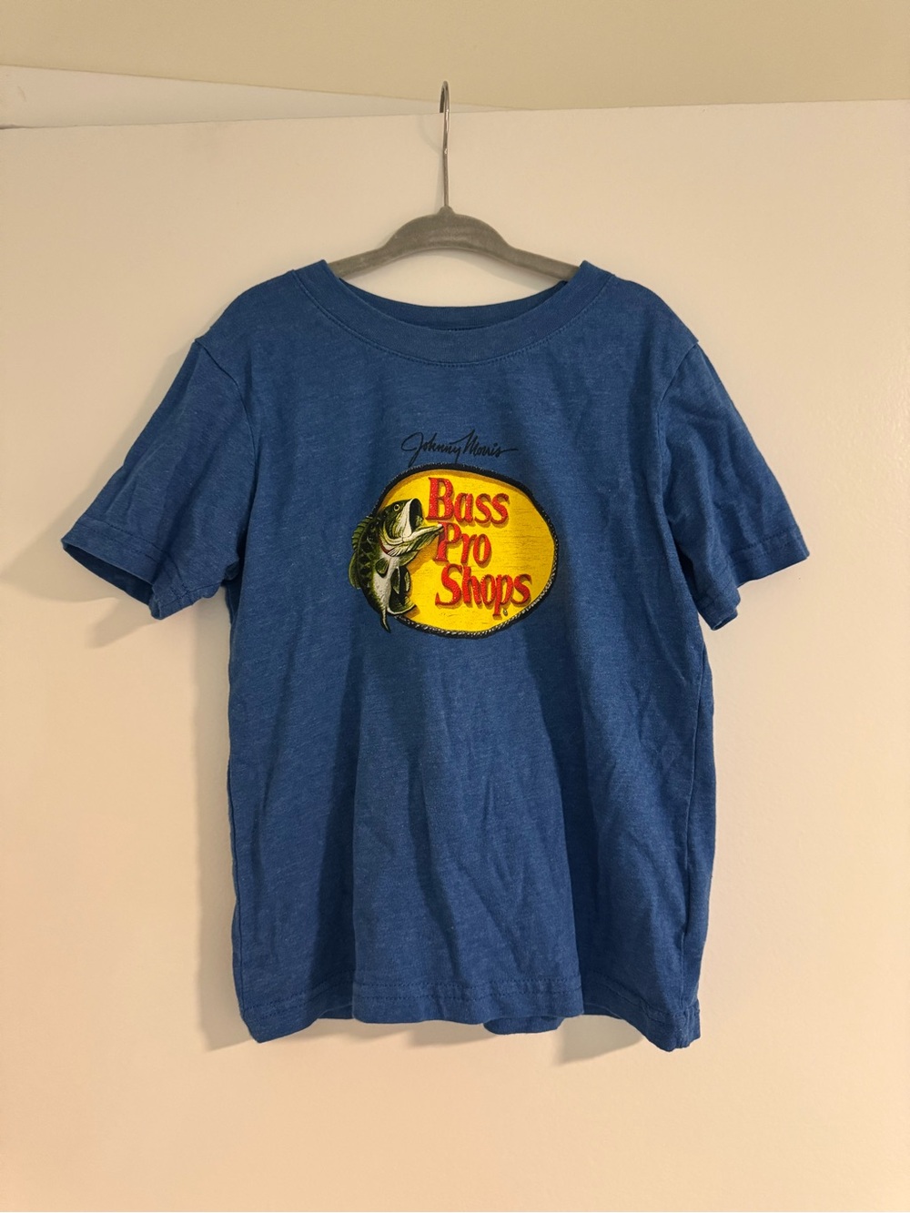Bass Pro Shops Blue Kids Tee Size S
